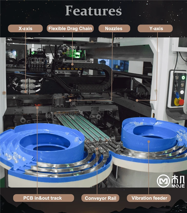 High-Efficiency Stable LED Lens Machine